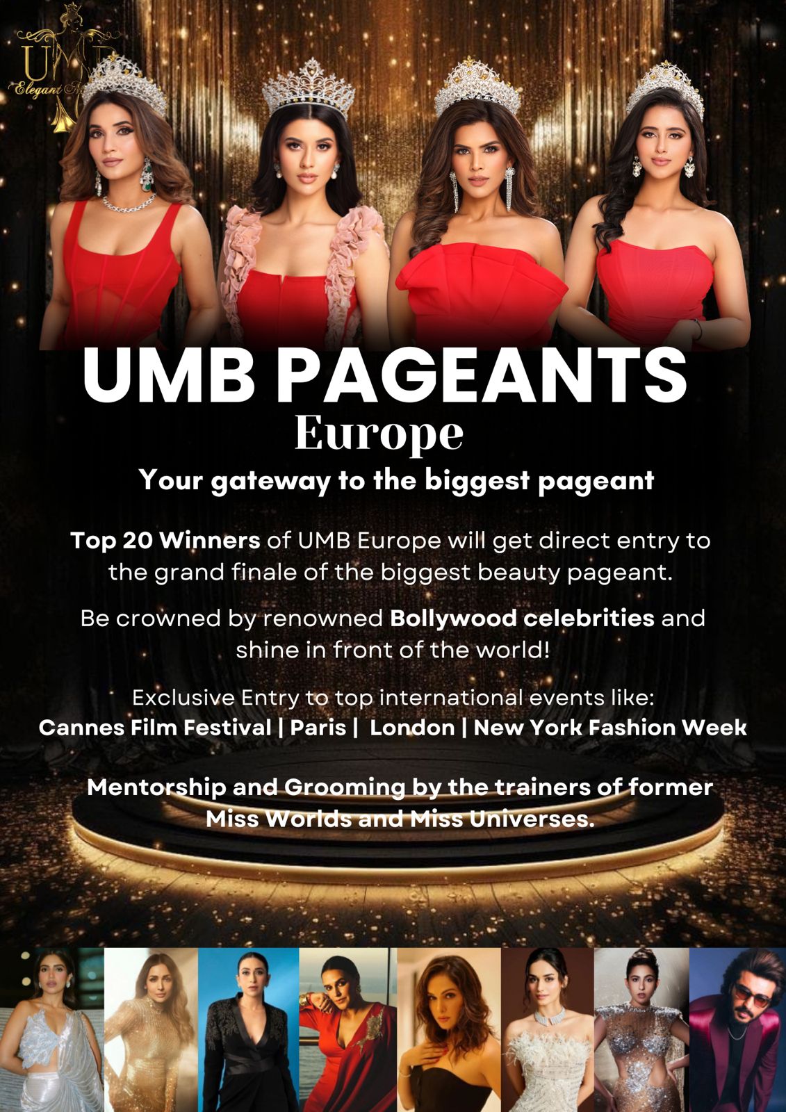 UMB Europe Pageant organized by GDM AMICUS AB